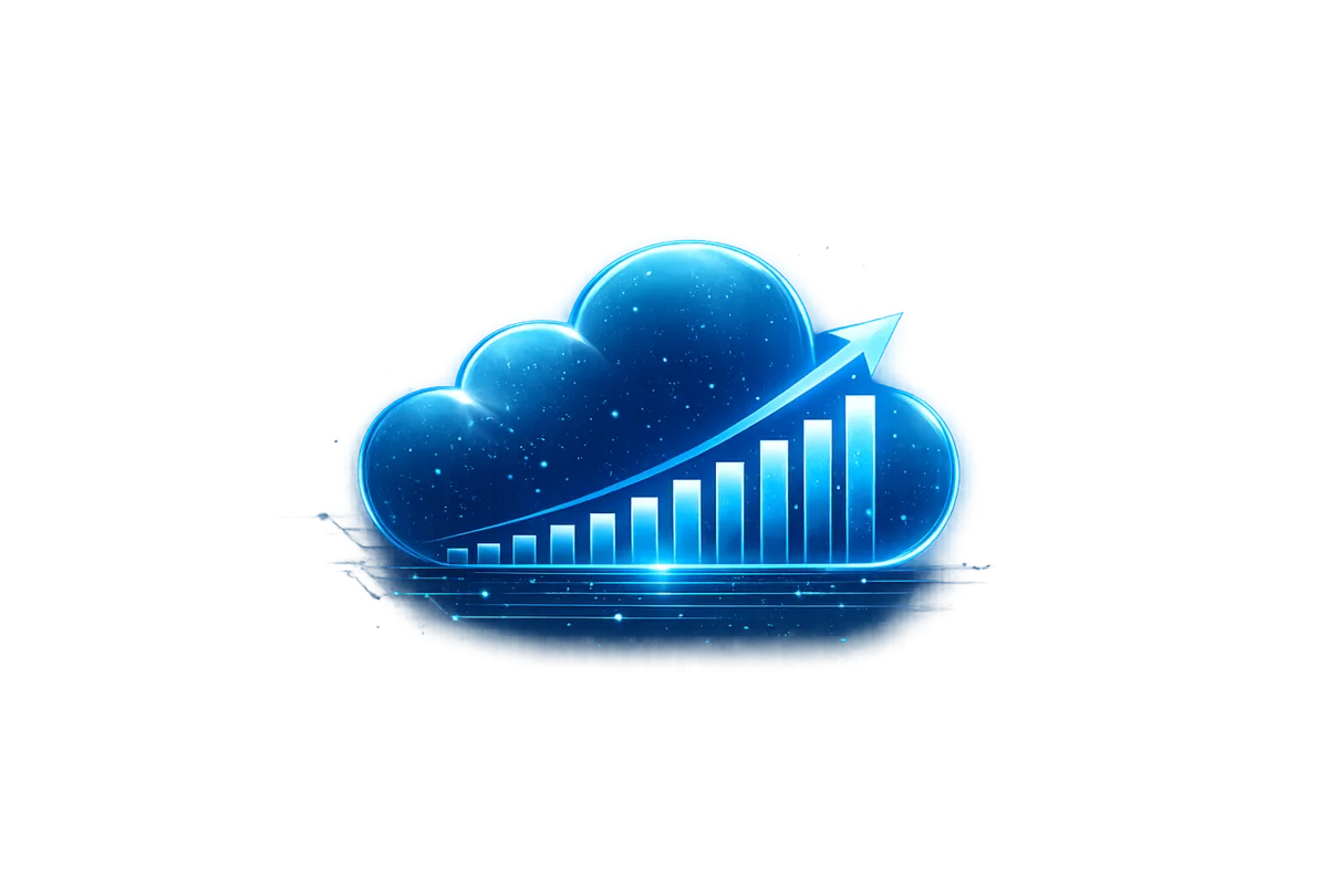 Ilustración de servidor cloud administrado